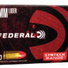 Federal Premium Centerfire Handgun Ammunition 9mm Luger 115 grain Syntech Total Synthetic Jacket 500 rounds