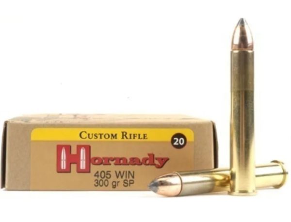 Hornady Custom 405 Winchester 200rd Ammo