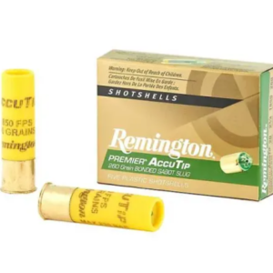 Remington Premier AccuTip 20 Gauge 260-Grain Bonded Sabot Slugs 100 Rounds