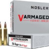 NOSLER VARMAGEDDON .204 RUGER 32 GRAIN FLAT BASE TIPPED BRASS CASED 500 ROUNDS