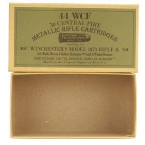 CHEYENNE PIONEER CARTRIDGE BOX 44-40 WCF CHIPBOARD PACK 160 ROUNDS