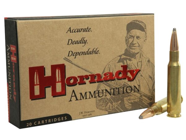 Hornady Custom Ammunition 275 Rigby 140 Grain Spire Point 300 round