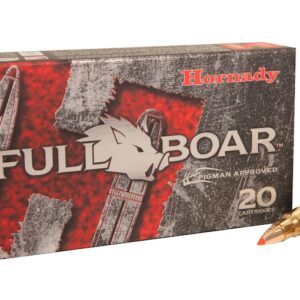 Hornady Full Boar Ammunition 6.8mm Remington SPC 100 Grain GMX Boat Tail Lead-Free 500 rounds