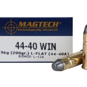 MAGTECH AMMUNITION 44-40 WCF 200 GRAIN LEAD FLAT NOSE 260 ROUNDS