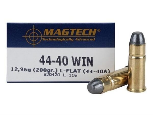 MAGTECH AMMUNITION 44-40 WCF 200 GRAIN LEAD FLAT NOSE 260 ROUNDS