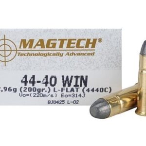 MAGTECH COWBOY ACTION AMMUNITION 44-40 WCF 200 GRAIN LEAD FLAT NOSE 260 ROUNDS