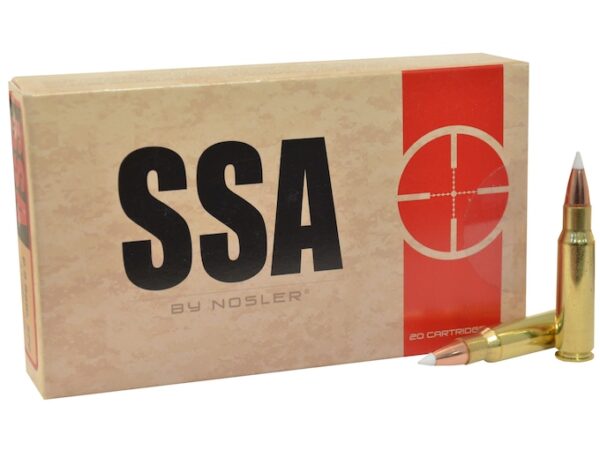 Silver State Armory Ammunition 6.8mm Remington SPC 110 Grain Nosler AccuBond 500 rounds