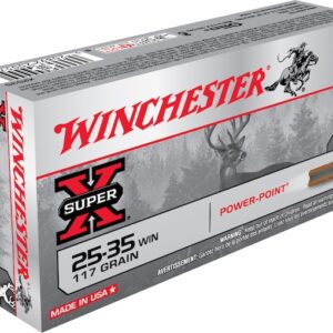 Winchester Super-X Ammunition 25-35 Winchester 117 Grain Soft Point 300 round