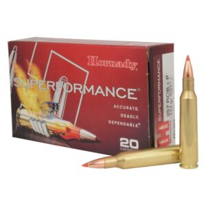 Hornady Superformance SST Ammunition 257 Roberts +P 117 Grain SST 500 rounds