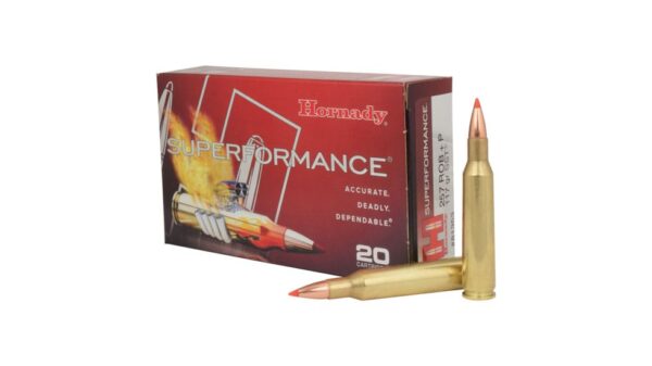 Hornady Superformance SST Ammunition 257 Roberts +P 117 Grain SST 500 rounds