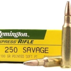 bulk cheap ammo shop Remington Core-Lokt Ammunition 250 Savage 100 Grain Pointed Soft Point